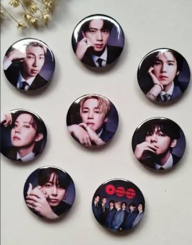 Kit 3 Botons bts 5,8 cm
