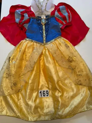 FANTASIA BRANCA DE NEVE ORIGINAL DISNEY STORE. LINDISSIMA ! 5 A 6 ANOS , 116 CM ,