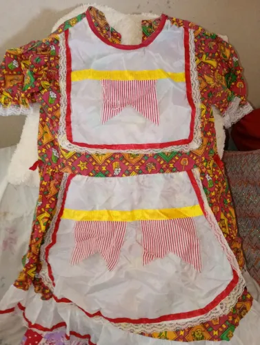 Vestido infantil tamanho 12