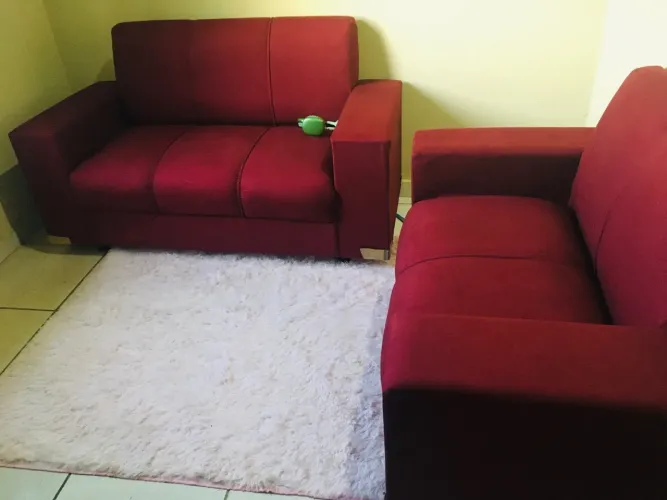Sofá de 3 e 2 acentos