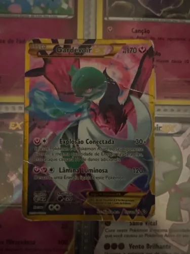 Carta Pokémon Gardevoir EX (com yvetal) (116/114) - D
