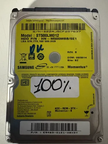 HD notebook 500GB + Windows 10 