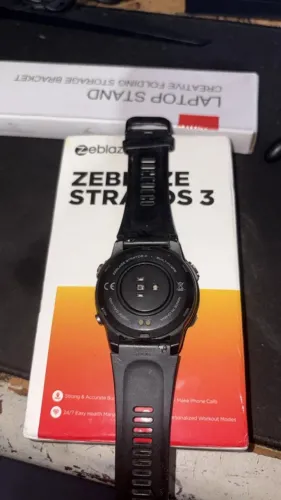 Smartwatch Zeblaze Stratos 3 completo ? não liga / para conserto