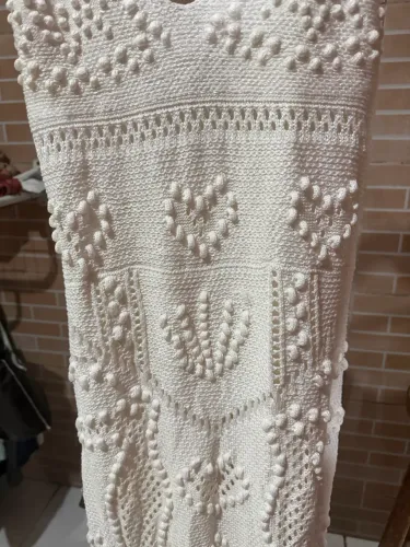 Vestido tricô farm