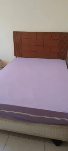 Cama box com colchão casal