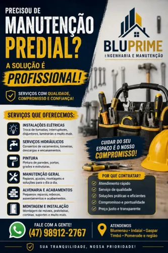 Manutenção predial e reparos