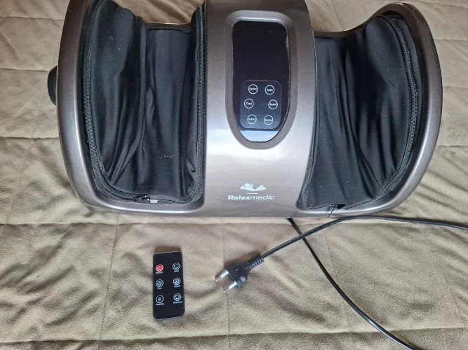 massageador de pés shiatsu relaxmedic - com aquecimento