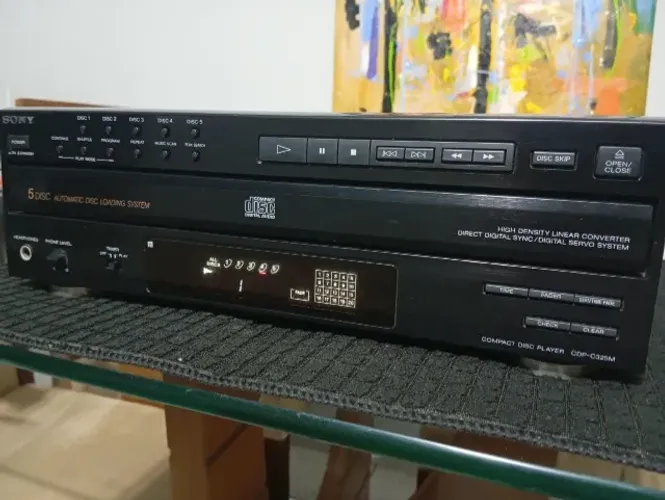 CD Player Sony Compact Disc perfeito estado