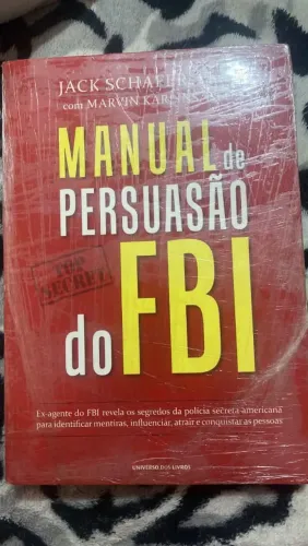 Livro manual de persuasão do FBI Jack Schafer