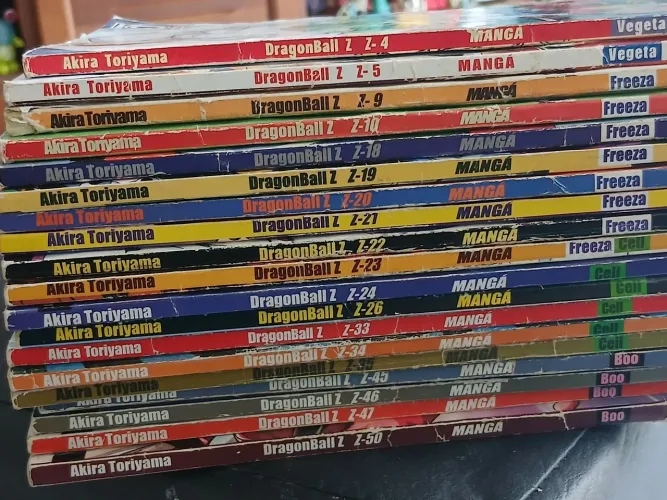Mangá DragonBall Z - lote 18 mangas