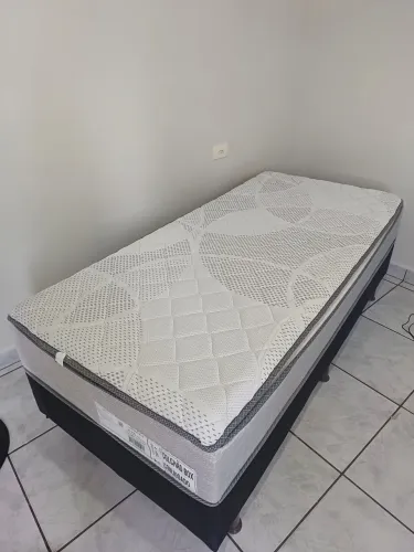Cama box conjugado solteirão / Espuma 028
