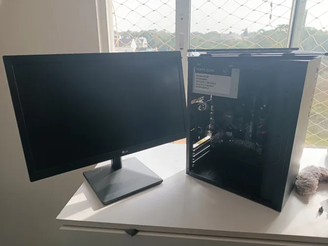 PC bem básico+monitor