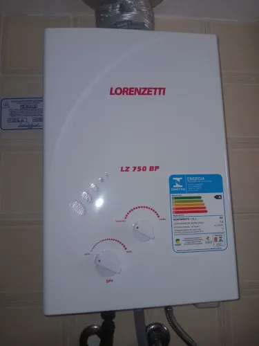 Aquecedor a gas lorenzetti