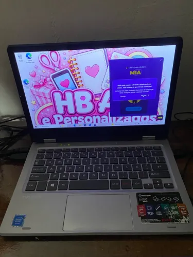 Notebook positivo 64 gb de armazenamento e 4 gb de memória