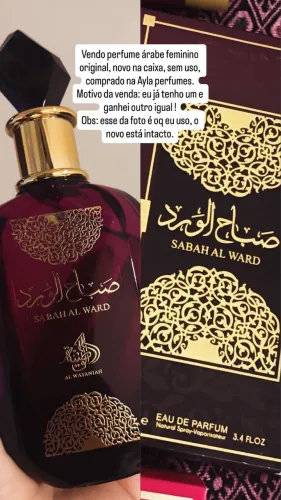 VENDO PERFUME ÁRABE SABAH NOVO NA CAIXA