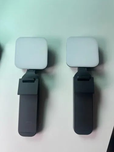 2 iluminações de LED Premium Logitech Litra Glow - Preto