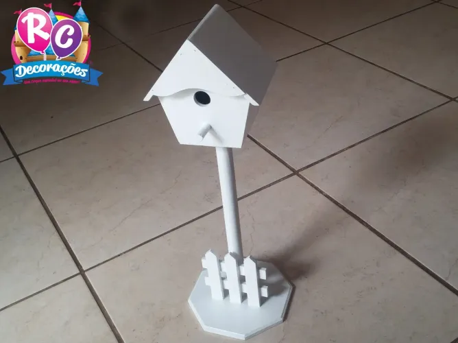 Casinha passarinho mdf