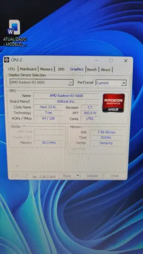 PC GAMER AORUS ELITE 560M + 16GB DDR4 + i5 11400F + RADEON RX 6600 8GB