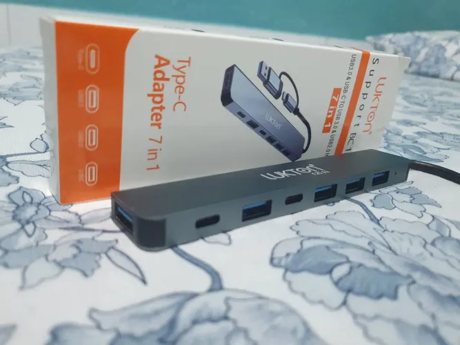Hub USB tipo c adaptador 