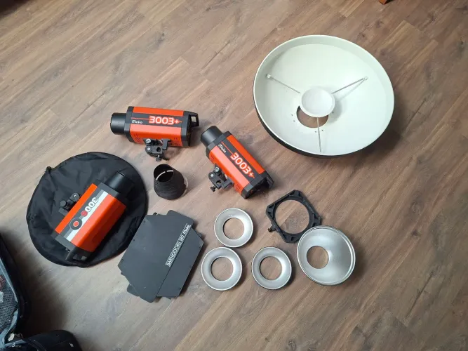 Kit fotografia estúdio Mako
