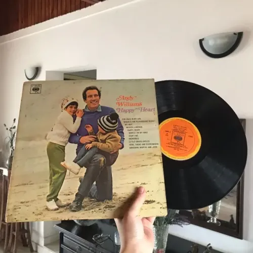 LP Vinil - andy williams - happy heart (1969)
