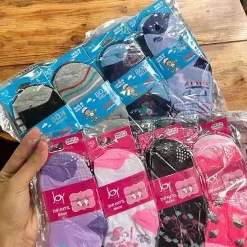 ? Meias Infantis 3 Pares por R$10 Promoção ?