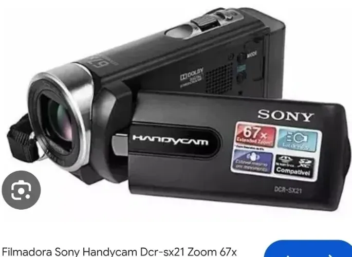Filmadora Sony HandyCam Dcr-Sx21 zoom 67X
