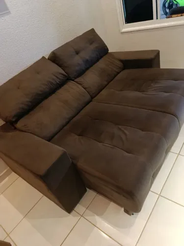 Sofá 2 lugares reclinável