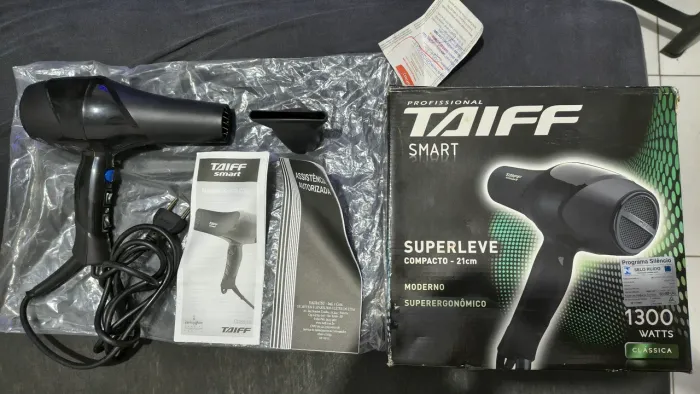 Secador Profissional Taiff Smart 1300W eletrônico