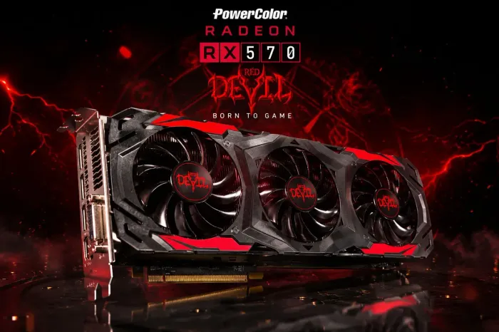 PowerColor RX 570 Red Devil Triple Fan 4GB GDDR5