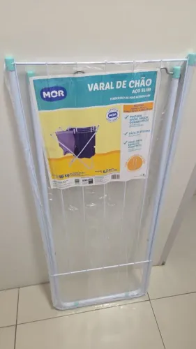 Varal de Chão Sem Abas Mor