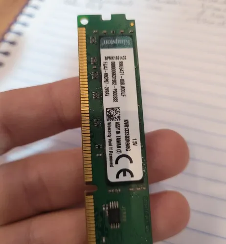 Memória ram Kingston 8 giga DDR3