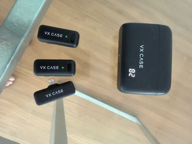 Microfone Lapela VX Case 