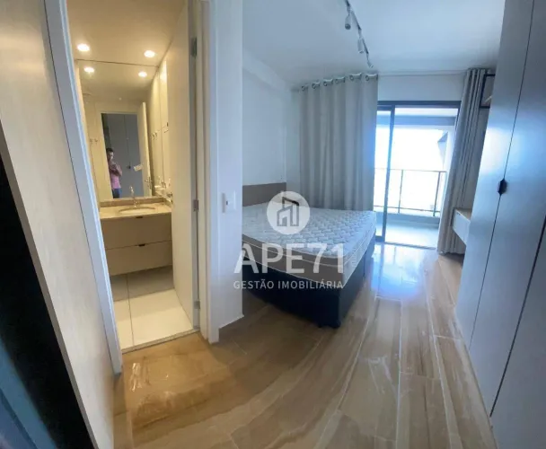 Studio de 26m² para alugar na Vila Clementino Andar Alto, Mobiliado e com Lazer Completo