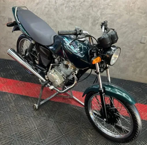 VENDO MOTO HONDA CG125 KS ANO 2001-ÚNICO DONO