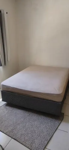 vendo cama box casal