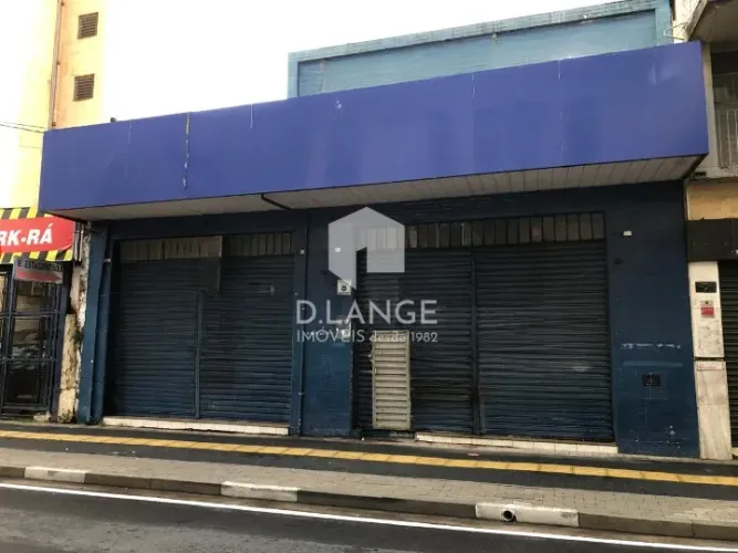 Salão comercial para locação no bairro Centro de Campinas