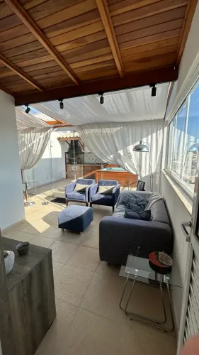 Cobertura Duplex Exclusiva com vista permanente da serra