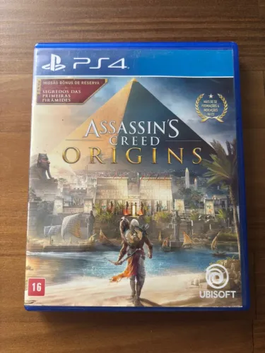 Jogo Assasins Creed Origins PS4 Mídia Física