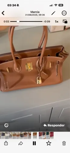 OPORTUNIDADE ÚNICA! Bolsa luxo Italiana nova Hermes