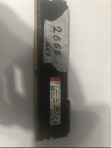 Memória Ram Hyperx Fury Ddr4 8GB 2666mhz