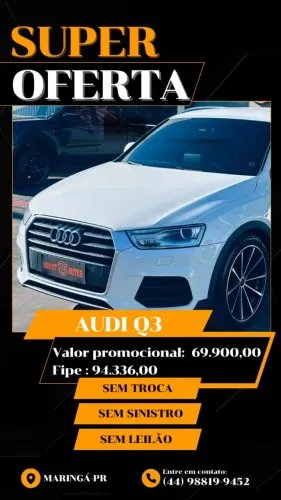 Audi Q3 1.4 TFSI/TFSI Flex S-tronic 5P 2016