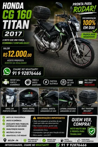 Honda CG Titan 2017