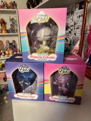 My little pony Kwistal Memories Princesa Celestia Luna e Cadance