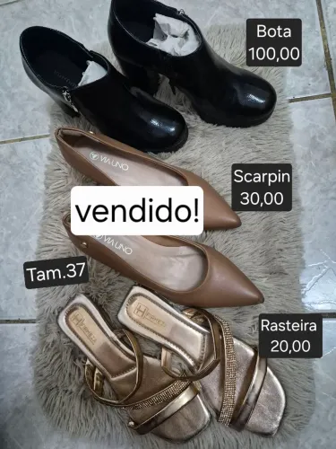 Sapatos 37 desapego