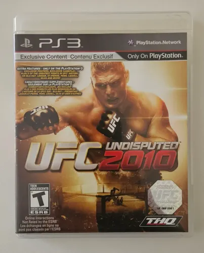 Jogo PS3-UFC Original.