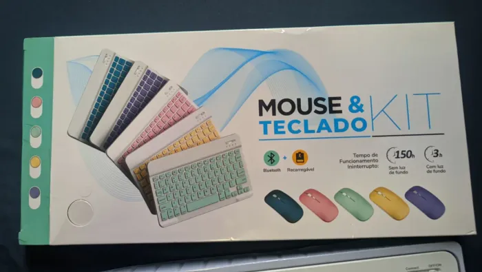 KIT MOUSE E TECLADO 