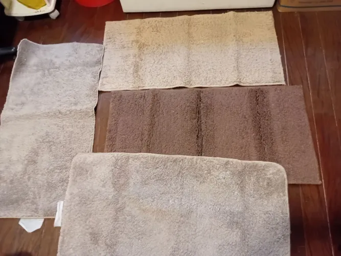 Objeto de decoração tapetes 