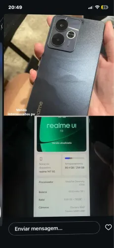 Vendo Realme 14 T 256gigas