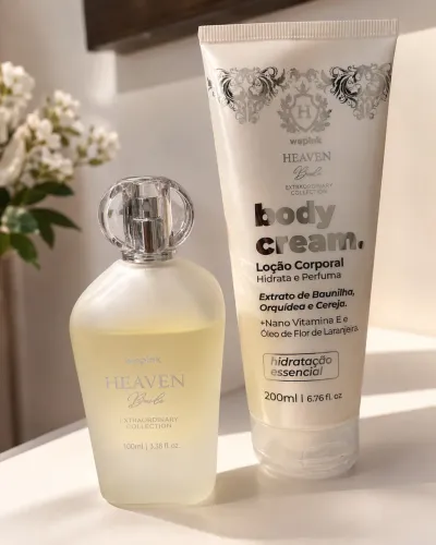 Kit Perfume + Hidratante Heaven Bride